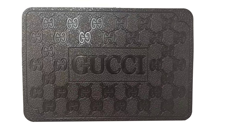 Коврик на панель противоскатный Gucci черный  G-9