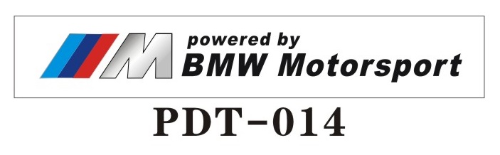 Наклейка BMW MOTOR SPORT  PDT-014 (001)