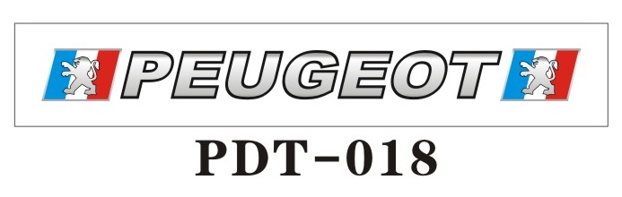 Наклейка PEUGEOT  PDT-018