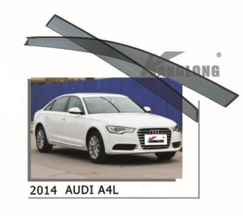 Ветровики оригинальные AUDI A4L 2015 (хром)