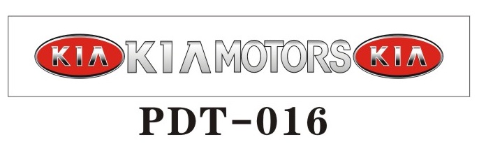 Наклейка KIA MOTORS  PDT-016