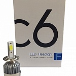 Лампочки LED C6-COB 9005 (2шт)