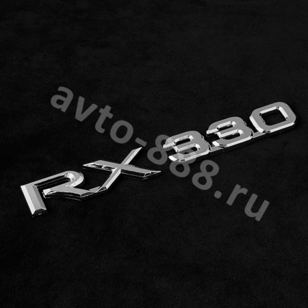 Надпись RX330 163*23mm LEL-030