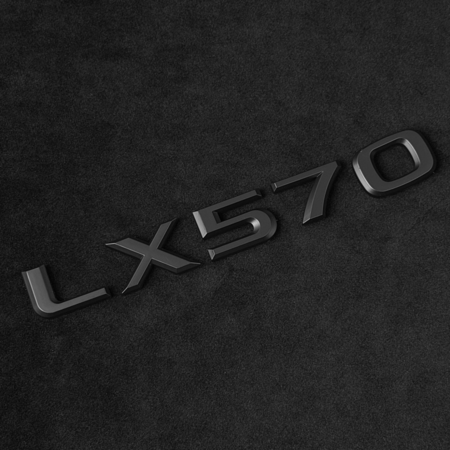 Надпись LX570 192*26mm LEL-002