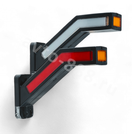 X30 Фонари габаритные 12V/24V (2шт) жёлтый-красный