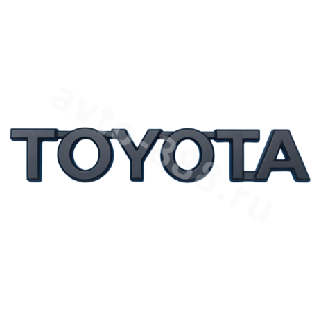 Надпись TOYOTA 133*25 TL-004  105*15mm