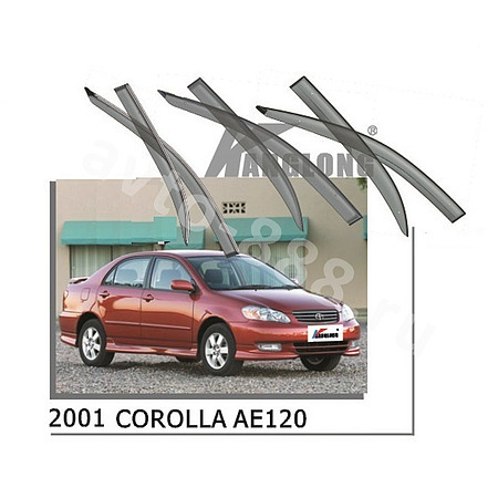 Ветровики оригинальные № ★ TOYOTA COROLLA  2001-2006