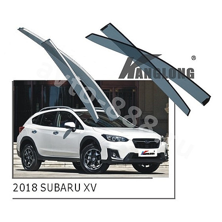 Ветровики оригинальные № ★ SUBARU  XV  2018