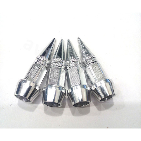 Комплект сосков бескамерки - карандаш HV05 (4шт) хром