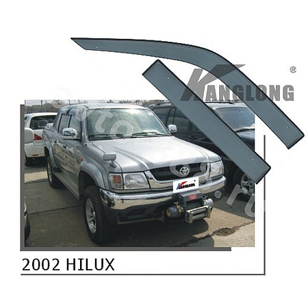 Ветровики оригинальные TOYOTA HILUX  04-11 (без хрома)