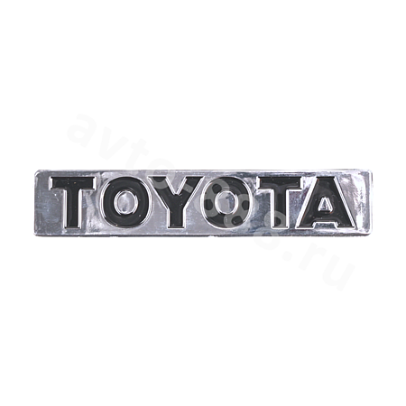 Надпись TOYOTA 135*25mm TL-011