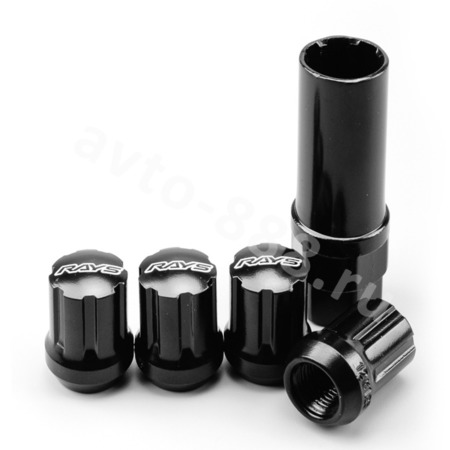 Секретки гайки M89/435 12*1,25 (20+1 высота 28 мм) чёрный