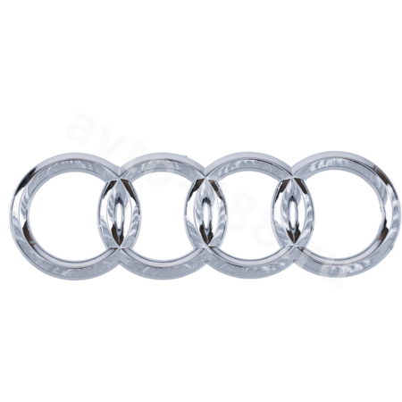 Эмблема AUDI 135*43 (задняя А4) AE-001