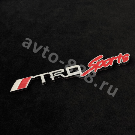 Надпись TRD SPORT красный 155*22mm EBL-161A