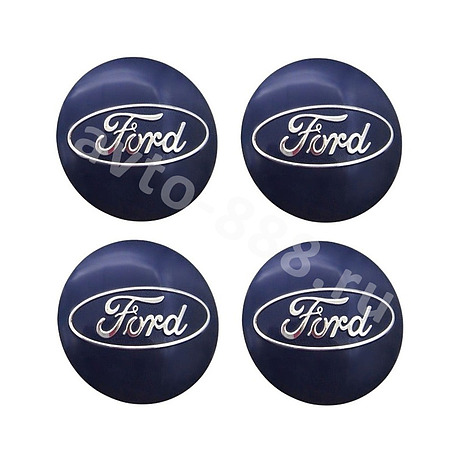 Декоративные наклейки FORD 56MM (4шт)