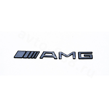 Надпись AMG черный BNL-002 (176)
