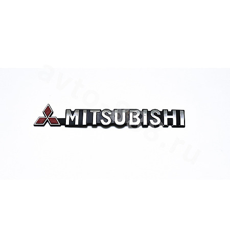 Надпись MITSUBISHI красный ML-001 (146)