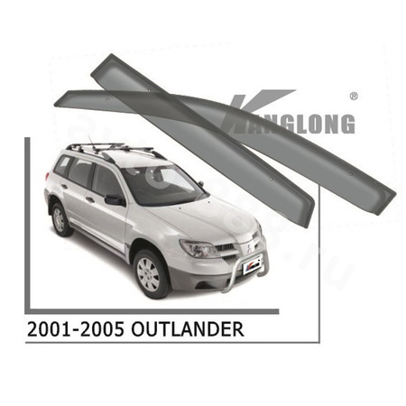 Ветровики оригинальные MITSUBISHI OUTLANDER 01-05... (без хрома)