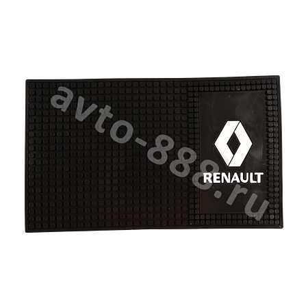 Коврик на панель большой с эмблемой RENAULT. ZXQ-02