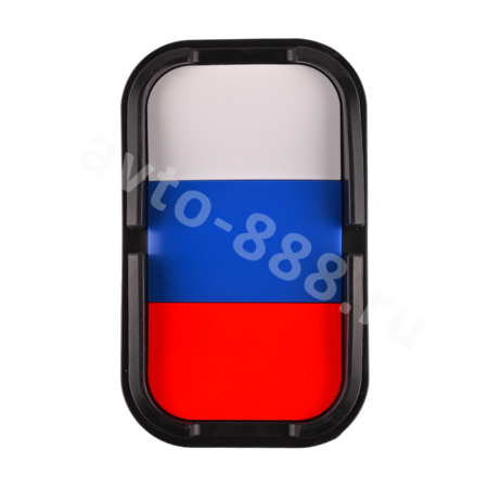 Коврик универсальный на панель с бортами в полоску бело-сине-красный ZXQ-07