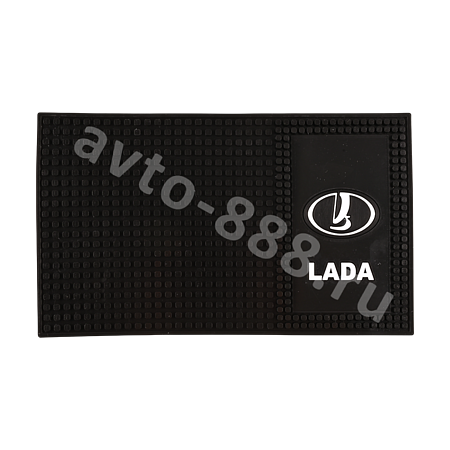 Коврик на панель большой с эмблемой LADA. ZXQ-02