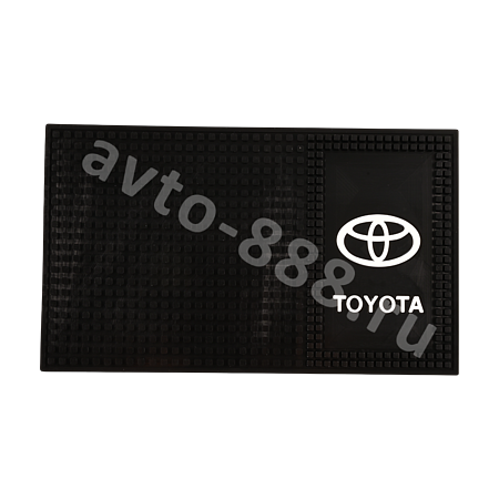 Коврик на панель большой с эмблемой TOYOTA. ZXQ-02