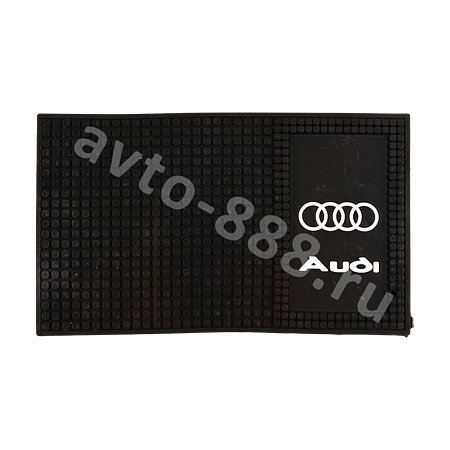 Коврик на панель большой с эмблемой AUDI. ZXQ-02