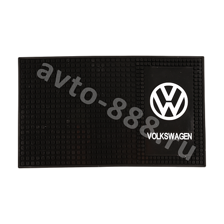 Коврик на панель большой с эмблемой VOLKSWAGEN. ZXQ-02