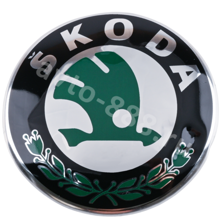 Эмблема SKODA 87*87 SKE-002