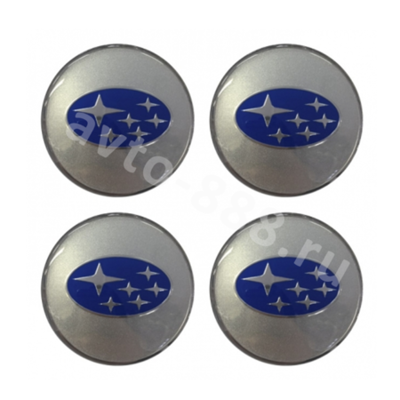 Декоративные наклейки SUBARU 65MM (4шт)