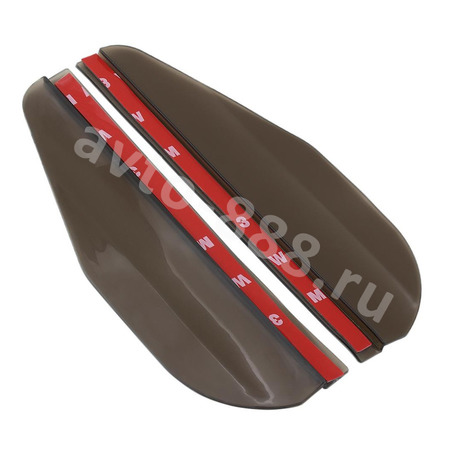 Козырьки на зеркало черный ACP-060 (2шт)