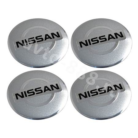 Декоративные наклейки NISSAN 65MM (4шт)