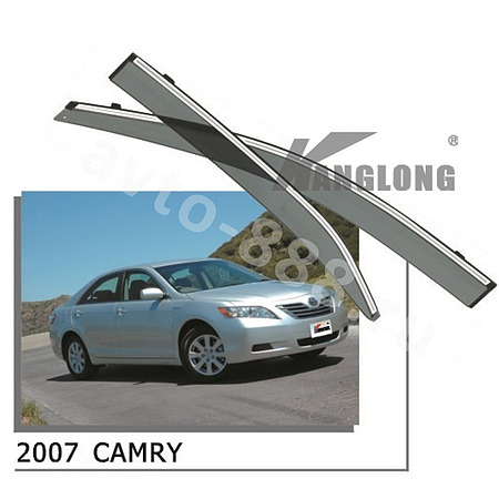 Ветровики оригинальные TOYOTA CAMRY 06-.... (хром), шт