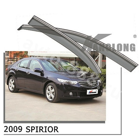 Ветровики оригинальные HONDA  ACCORD 2003-2009 (хром), шт