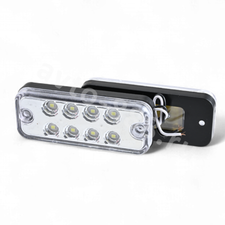 Фонари габаритные BD-0001 12/24V белый (4шт)