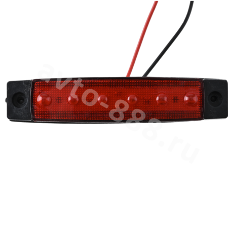 Фонари габаритные BD-0003 12/24V красный (20шт)