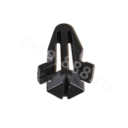Клипсы автомобильные К-064 (100шт) (h-1,5см, ø-7мм) чёрные