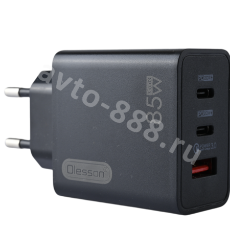 Сетевое зарядное устройство Супер Быстрая 2C+USB SD-72, шт