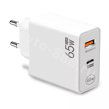 Сетевое зарядное устройство Супер Быстрая C+USB SD-71, шт