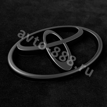 Эмблема TOYOTA 160*115 (чёрный) TE-014A