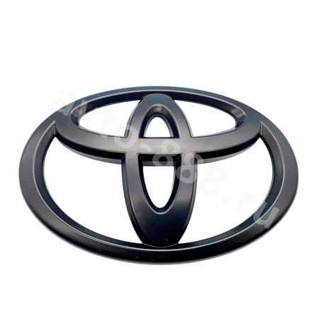 Эмблема TOYOTA 95*63mm (черный) TE-008A