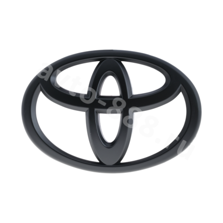 Эмблема TOYOTA 160*115 (чёрный) TE-014A
