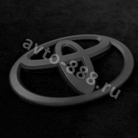 Эмблема TOYOTA 120*80 (чёрный)   TE-010A