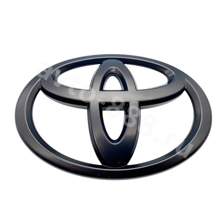 Эмблема TOYOTA 140*90mm (черный) TE-012A