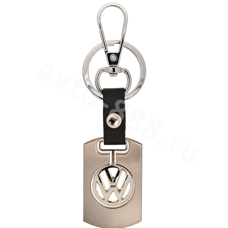 Брелоки на ключи металл, карабин VOLKSWAGEN 0394