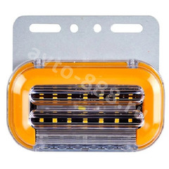 Фонари габаритные ST-6002 59LED 24V (4шт) жёлтый фото 3