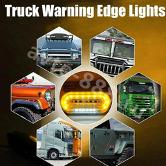 Фонари габаритные ST-6002 59LED 24V (4шт) жёлтый фото 10