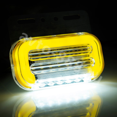 Фонари габаритные ST-6002 59LED 24V (4шт) жёлтый фото 7