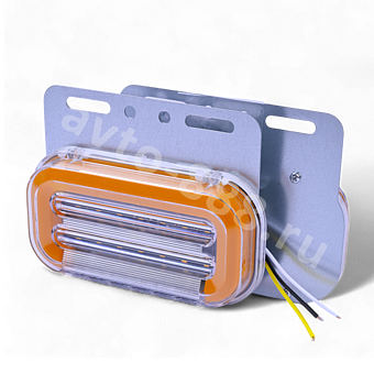 Фонари габаритные ST-6002 59LED 24V (4шт) жёлтый фото 1