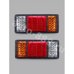 Задние габаритные огни для грузовиков （140-2） 24V, решетка (2шт) фото 9